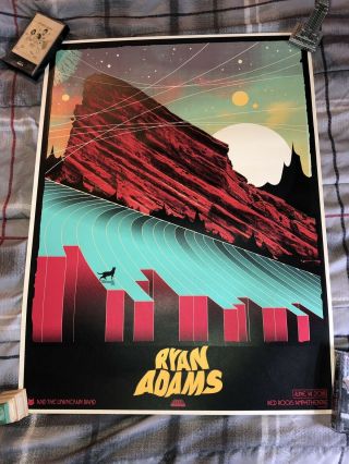 Ryan Adams Red Rocks 2018 Poster 93/400