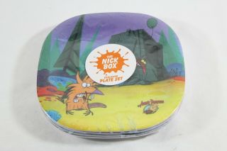The Nick Box Culture Fly Nickelodeon Plastic Plate Set Angry Beaver Nickelodeon