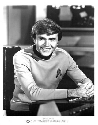 Star Trek Walter Koenig As Chekov 1966 Smiling Portrait 8x10 Photo