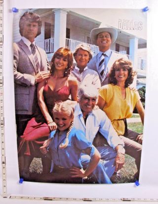 The Ewings Of Dallas Tv Show Poster 1980 By Pro Arts Media
