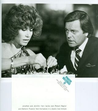Stefanie Powers Robert Wagner Hart To Hart 1979 Abc Tv Photo