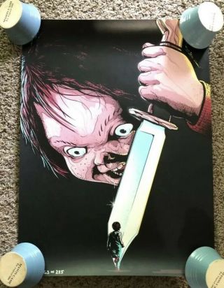 Fright Rags Child’s Play Poster Limited Numbered Paper