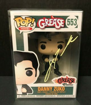 Grease Danny Zuko Funko Pop Signed By John Travolta
