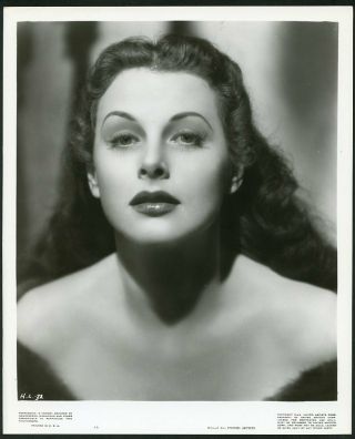 Hedy Lamarr Vintage 1946 United Artists Portrait Photo