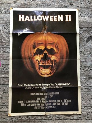 Halloween Ii Movie Poster Carpenter