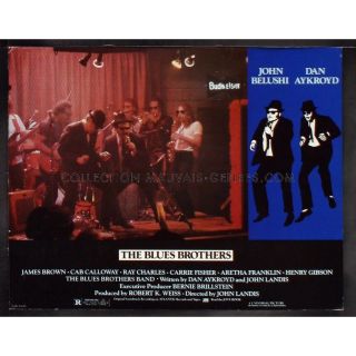 The Blues Brothers Us Lobby Card 8 11x14 - 1981 - John Landis,  John Belushi