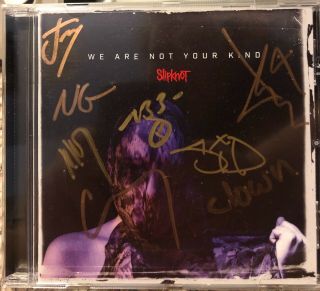 Slipknot We Are Not Your Kind Cd With Signed Booklet