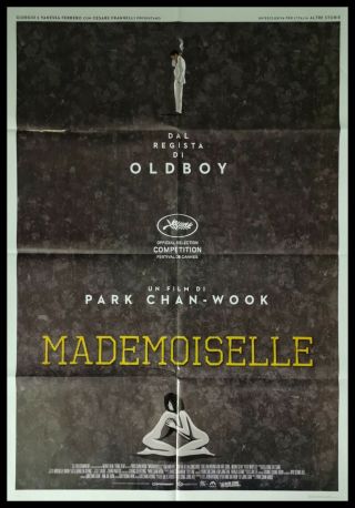 The Handmaiden Movie Poster 39x55 " 2sh Italian Chan - Wook Mademoiselle