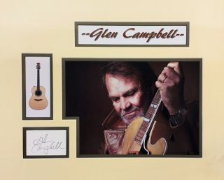 Glen Campbell In Person Autograph