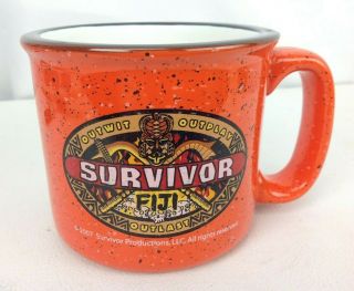 Survivor Campfire Mug - Fiji Season 17,  2007 - Reality Show