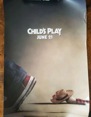 Child ' s Play 2019 Trick or Treat Studio Chucky Mask,  IMAX poster & Blu - ray 6