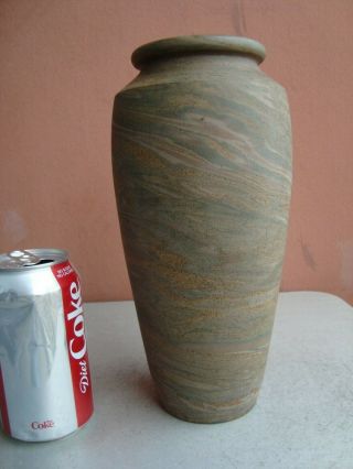 Early Niloak Mission Swirl 10 " Vase