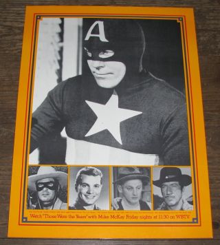 Captain America Serial,  Lone Ranger,  Dobie Gillis,  Paladin 1970 