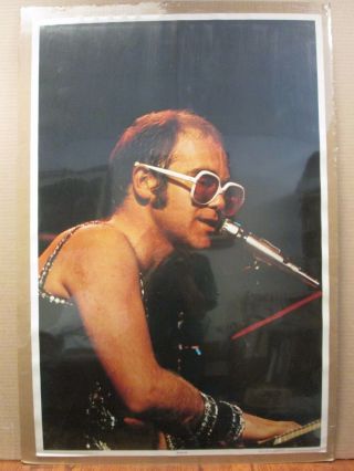 Vintage 1975 Elton John Music Artist Concert Poster 10492
