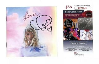 Taylor Swift Signed Auto Autograph Lover Cd Booklet Cover Jsa