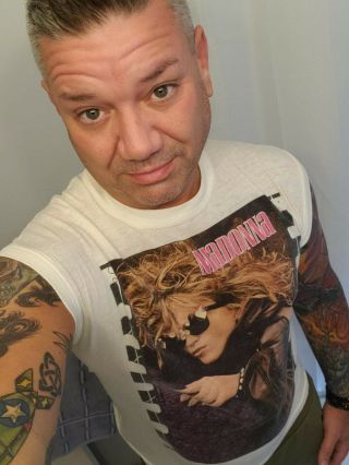 Madonna Virgin Tour Muscle Shirt - Size L