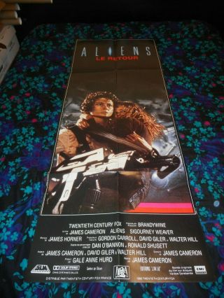 Aliens - French Door Panel Poster - Sigourney Weaver