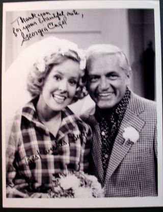 Georgia Engel (mary Tyler Moore) Autograph Photo (classic Tv)
