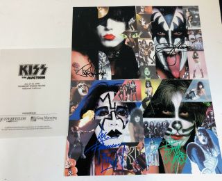 Kiss Butterfields Signed Set Of 8x10 Photos With Envelope