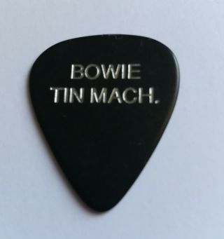 David Bowie Guitar pick ( (Tin Machine))  ULTRA RARE cd lp ticket concert vinyl 2