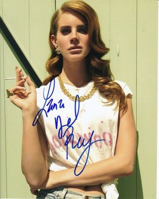 Lana Del Rey Signed Photo W/ Hologram