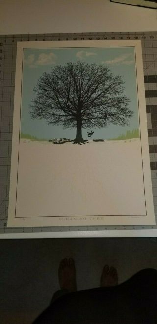 Mark Brabant Dreaming Tree Gid Print Dave Matthews Band Dmb Poster 19/100