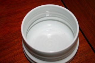 James Makins - Studio Pottery - 4 Porcelain White Tea Bowls - 5