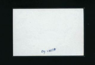 Ray Liotta - Signed Autograph and Headshot Photo set - Goodfellas 3