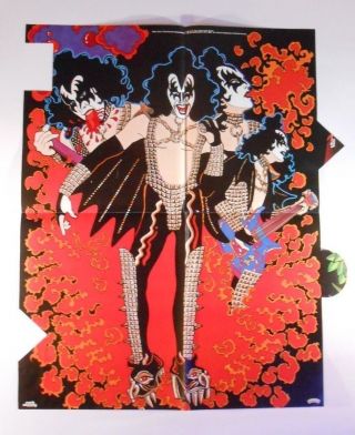 4 Casablanca 1978 KISS SOLO Albums Sleeves Posters Order Catalogs 2