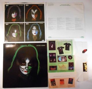 4 Casablanca 1978 KISS SOLO Albums Sleeves Posters Order Catalogs 5