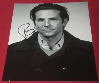 Bradley Cooper Signed Sexy Serious Stud 8x10 Photo Autograph A Star Is Born