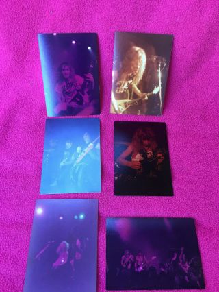 6 Vintage Photos Hard Rock Metal Concert King Diamont Mercyful Fate Slayer Live