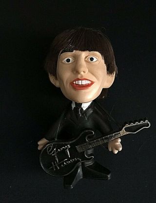 Remco Beatles Doll 1964,  George Harrison Doll With Guitar. 2
