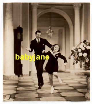 Shirley Temple George Murphy Orig 7x8 Photo Dancing 1938 Little Miss Broadway