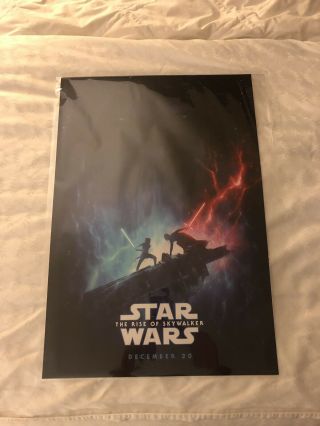 Disney D23 Expo 2019 Exclusive Star Wars Ix The Rise Of Skywalker Poster