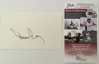 Duane Eddy Signed Autographed 3x5 Card Jsa Certified