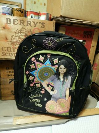 Wizards Of Waverly Place Selena Gomez (disney) Backpack_bookbag Ltd Promo