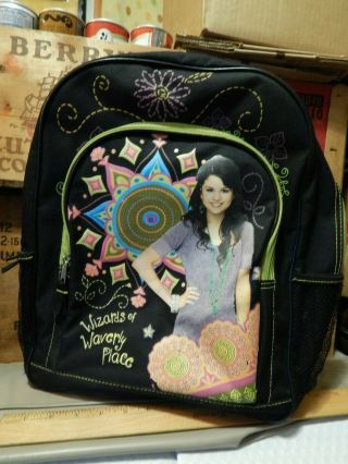 Wizards of Waverly Place Selena Gomez (Disney) BackPack_BookBag Ltd Promo 2