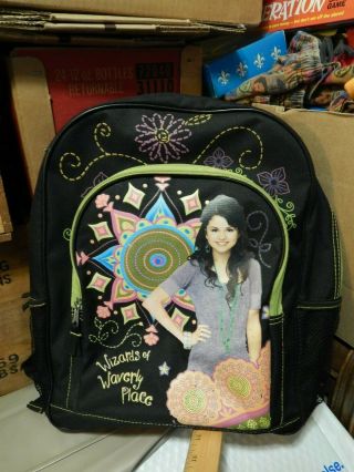 Wizards of Waverly Place Selena Gomez (Disney) BackPack_BookBag Ltd Promo 4