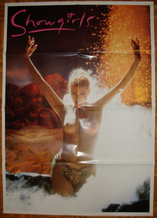 Showgirls - Las Vegas - P.  Verhoeven - Sexy - E.  Berkley - G.  Gershon - Italy (27x39 Inch)