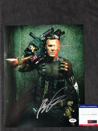 Josh Brolin & Rob Liefeld Autographed Signed 11x14 Photo Deadpool Marvel