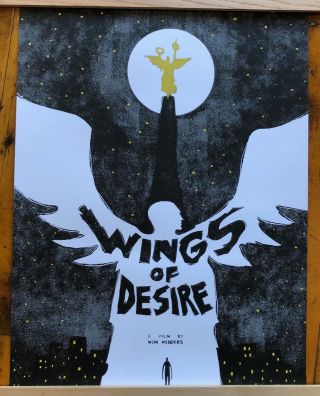 Wings Of Desire Ltd Print - Black Dragon Ffo Mondo Classic Film Poster Wenders