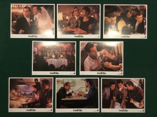 Goodfellas Lobby Card Set Of 8 1990 Scorsese Poster