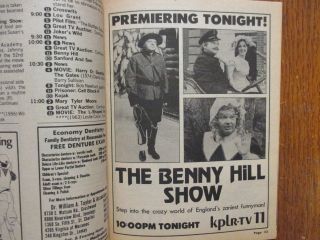 April - 1980 St.  Louis TV Maga (HART TO HART/PREMIERE OF BENNY HILL/STEFANIE POWERS 7