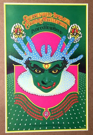 Steppenwolf Vintage Avalon Ballroom 1st Print Poster 1968