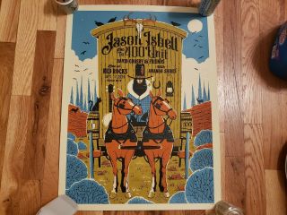 Jason Isbell &the 400 Unit 2019 Red Rocks Poster