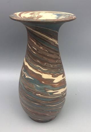 Niloak Swirl Vase Just Under 9 " Tall