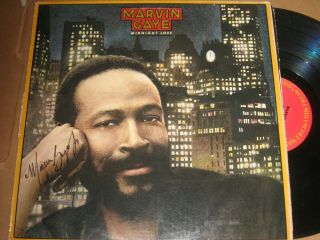 Marvin Gaye Signed Album Lp What;s Going On Rare