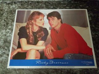 Risky Business Lobby Cards - Tom Cruise,  Rebecca De Mornay - Set Of 8