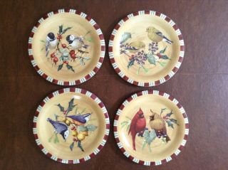 4 Lenox Winter Greetings Everyday 4 Pc Place Settings All 4 Birds 16pcs Total 5